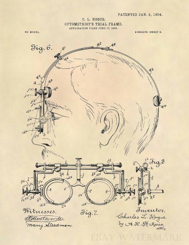 Optometrist trial frame - trial,