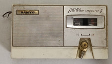 SANYO ALL WAVE TRANSISTOR 8 radio vintage portatile