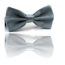 PAPILLON SETA GRIGIO PERLA