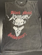 1984 Venom and Metallica  Black Metal Holocaust European Tour T-shirt