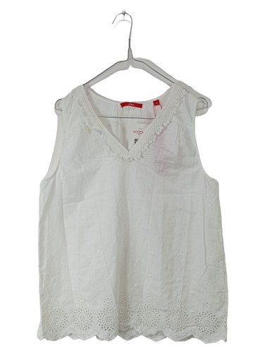 Oliver top donna bianco - top,