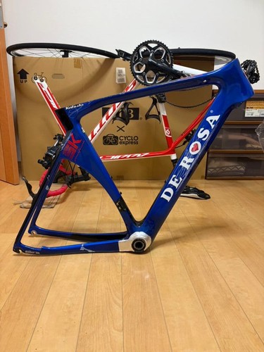 Telaio bici strada - strada, rosa