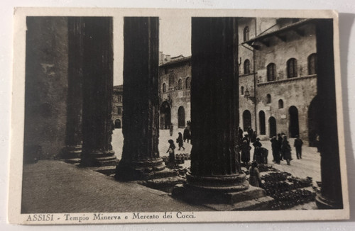 Assisi tempio minerva e - tempio,