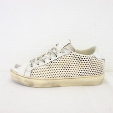 Sneaker LEATHER CROWN bianche