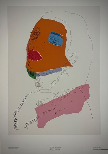 Andy warhol serigrafia su - warhol, -serigrafia