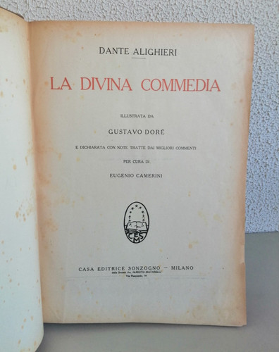 Divina commedia dante - -,