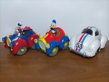 LOTTO WALT DISNEY AUTO PAPERINO PAPERINIK HERBIE IL MAGGIOLINO VEDI FOTO