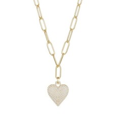 Collana fermacarte cuore 05 - collana,