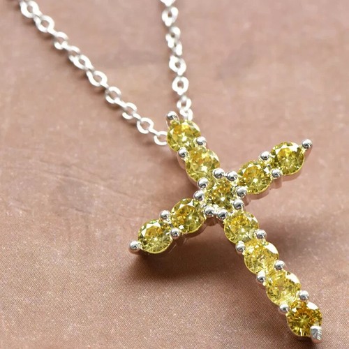 Collana citrino olivo naturale - collana,
