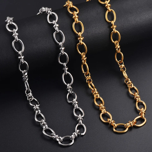 Collana ovale pesante - ovale,