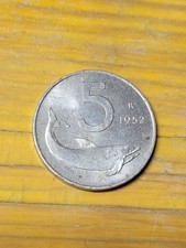 5 Lire 1952  Prime  Monete  DEGLI ANNI 50 (CIRCOLATE)  MA RARE