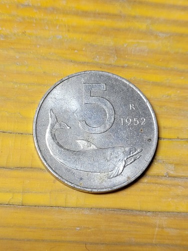 Lire 1952 prima - prima, moneta