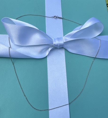 Catena tiffany in platino - tiffany, &