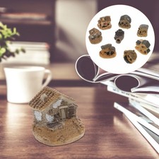  8 Pcs Mini Casa Piccola