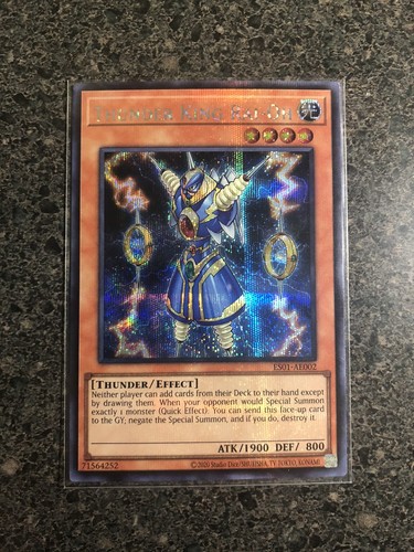 Yugioh del tuono rai oh - yugioh,