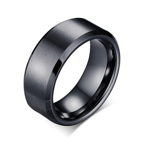 Anello uomo tungsteno - da, in
