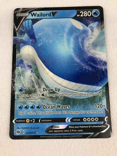Wailord ultra rare 013 073 - wailord,