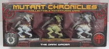 Mutant Chronicles. The Dark Wager. Collectible Miniatures Game. Set n. 3 Figu...