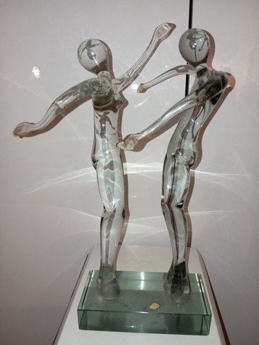 Scultura ballerini vetro - ballerini, di