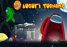 Cialda AMONG US con NOME