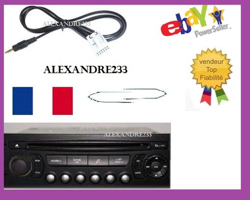 Cable mp3 peugeot - cable,