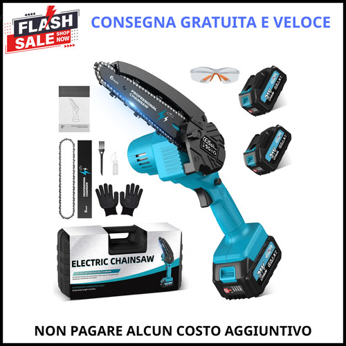 Mini motosega batteria - motosega, 6