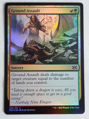 Ground assault 223 - ground,