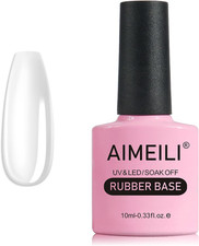 AIMEILI Clear Rubber Base Gel