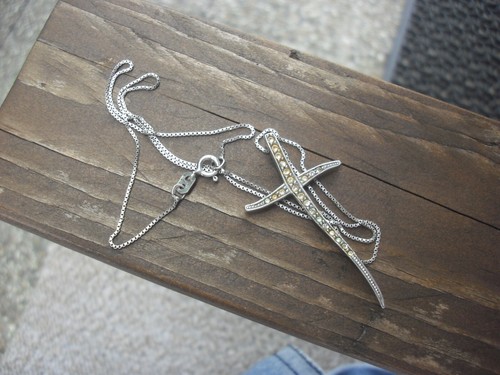 Vintage bel crocifisso con - bel,