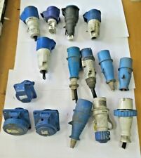 15 Pezzi misti Prese Spine Industriali varie marche USATO NON TESTATO OFFERTA