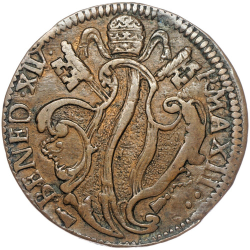 Baiocco 1752 gubbio stato - /,