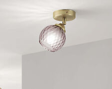 Plafoniera faretto spot ottone