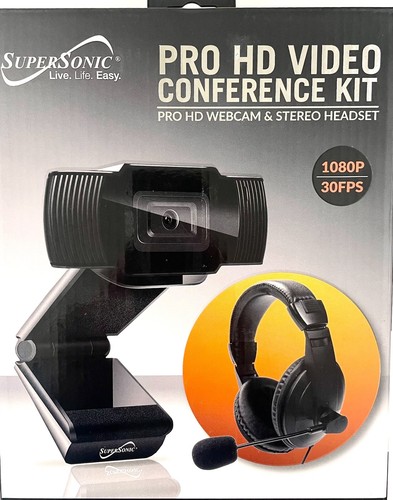 Pro video webcam - e, cuffie
