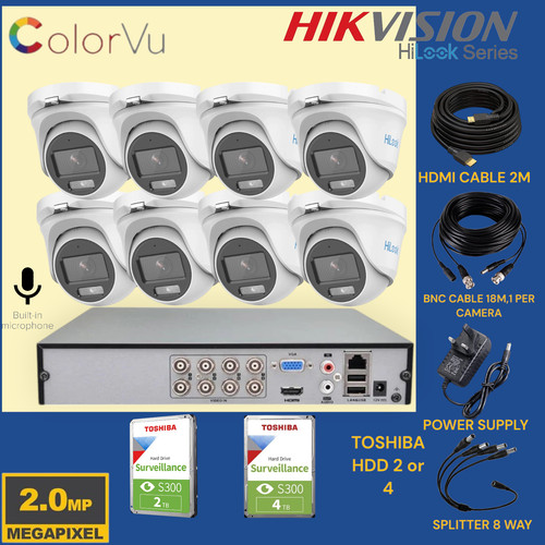 Hilook hikvision 8ch dvr - hilook,