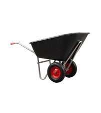 CARRIOLA DA GIARDINO EUROGARDEN IN ACCIAIO ZINCATO CON VASCA IN POLIPROPILENE...