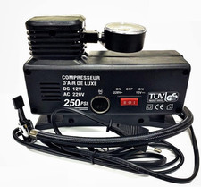 Mini Compressore Compatto Ad Aria Con Manometro per Pneumatici DC 12V E AC 220V