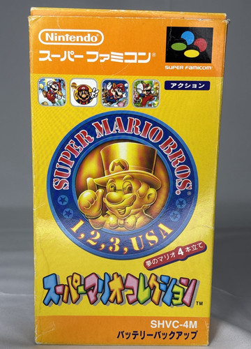Super mario collection cib - super,