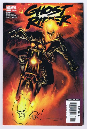 Ghost rider firmato - rider, +