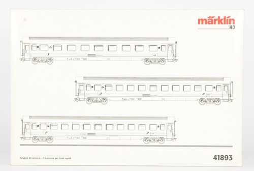 Marklin 41893 fs coaches - 3x,