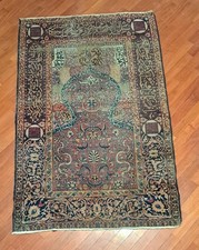 Tappeto persiano antico kirman - tappeto,