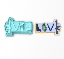 Love Guns Cookie Cutter &