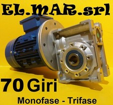 Motoriduttore 70 Giri HP 1