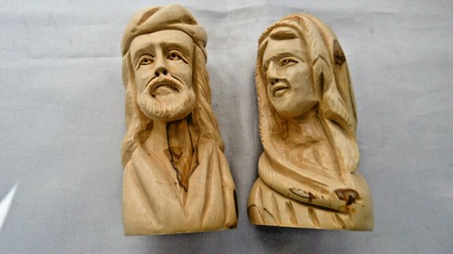 Busti intagliato legno - intagliato, in