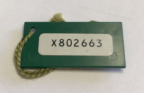 Rolex green tag hangtag - rolex,