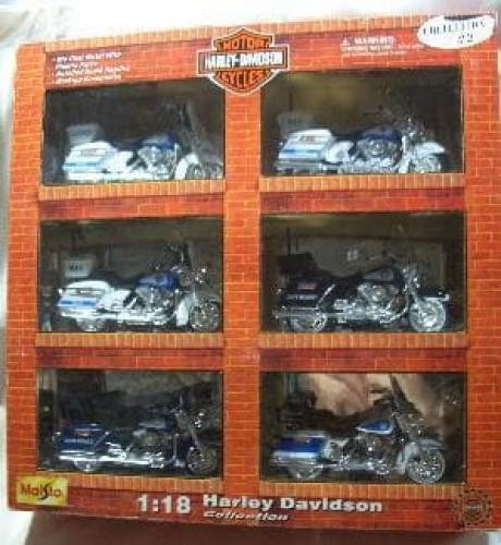 Set moto polizia - moto, harley