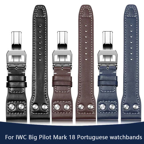 Cinturino pelle per iwc - in,