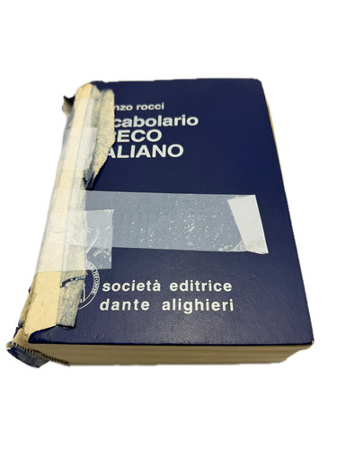 Rocci vocabolario greco - vocabolario,