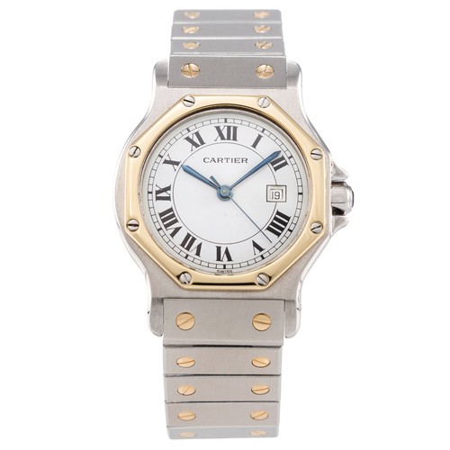 Cartier santos octagon 30 - cartier,