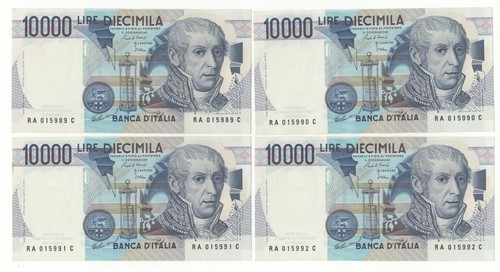 10000 lire volta decr - volta,