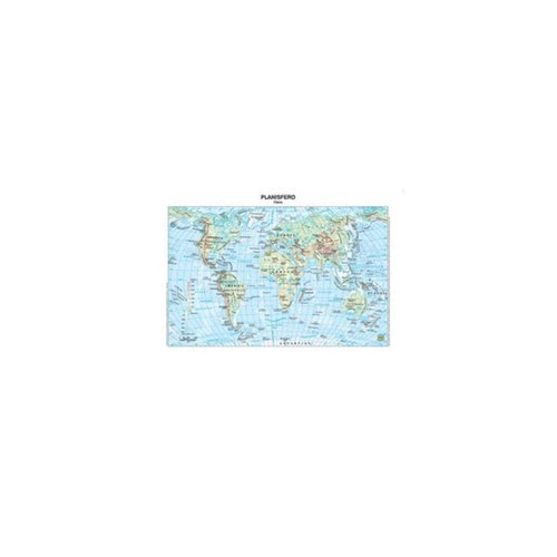 Carta geografica mondo - geografica,